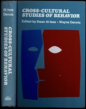 Bild des Verkufers fr Cross-cultural Studies of Behavior zum Verkauf von The Book Collector, Inc. ABAA, ILAB