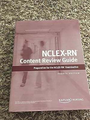 Seller image for NCLEX-RN Content Review Guide for sale by Reliant Bookstore