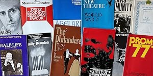 A Grouping of Approximately Fifty [50] Programs and Playbills for Mid-Century London Theatre Perf...