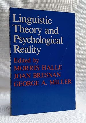 Seller image for Linguistic Theory and Psychological Reality (MIT Press) for sale by Book House in Dinkytown, IOBA