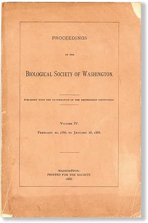 "Some American Conchologists" [in] Proceedings of the Biological Society of Washington, Vol. IV (...