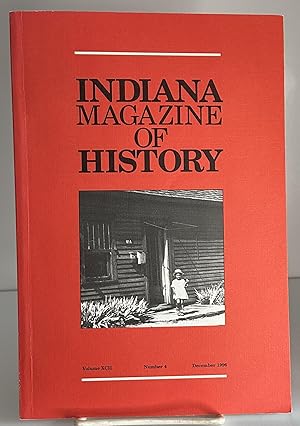 Seller image for Indiana Magazine of History Volume XCII, Number 4, December 1996 for sale by Books Galore Missouri