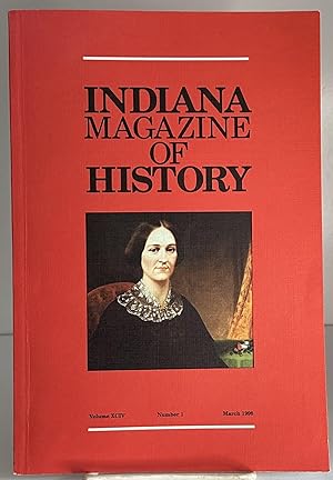Seller image for Indiana Magazine of History Vol. XCIV, No. 1, March 1998 for sale by Books Galore Missouri