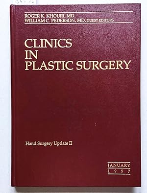 Bild des Verkufers fr Clinics in Plastic Surgery. An International Quaterly. Volume 24 / Number 1 January 1997. Hand Surgery Update II. zum Verkauf von Versandantiquariat Kerstin Daras