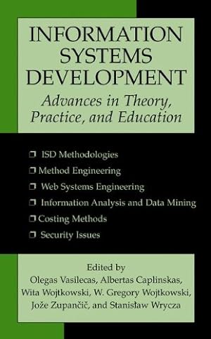 Imagen del vendedor de Information Systems Development: Advances in Theory, Practice, and Education [Paperback ] a la venta por booksXpress