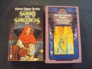 Image du vendeur pour 2 Marion Zimmer Bradley PBs Sword And Sorceress VIII; The Heritage Of Hastur mis en vente par Joseph M Zunno