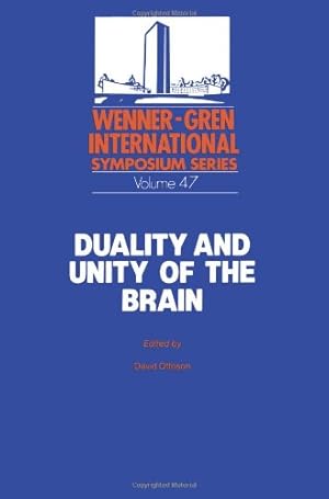 Immagine del venditore per Duality and Unity of the Brain (Wenner-Gren Center International Symposium Series) by Ottoson, David [Paperback ] venduto da booksXpress