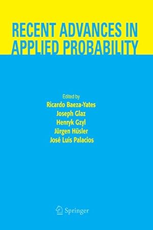 Imagen del vendedor de Recent Advances in Applied Probability [Paperback ] a la venta por booksXpress