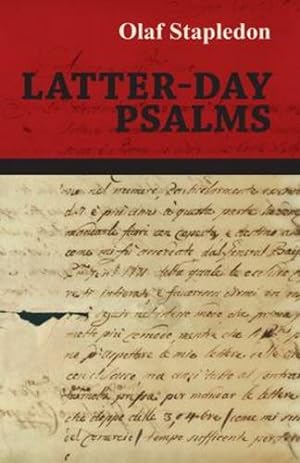 Imagen del vendedor de LatterDay Psalms by Stapledon, Olaf [Paperback ] a la venta por booksXpress
