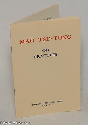 Imagen del vendedor de On practice: on the relation between knowledge and practice, between knowing and doing a la venta por Bolerium Books Inc.