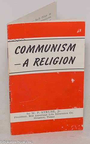 Image du vendeur pour Communism is a religion mis en vente par Bolerium Books Inc.