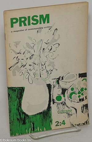 Image du vendeur pour Prism: a magazine of contemporary writing; vol. 2, #4, Summer 1961 mis en vente par Bolerium Books Inc.