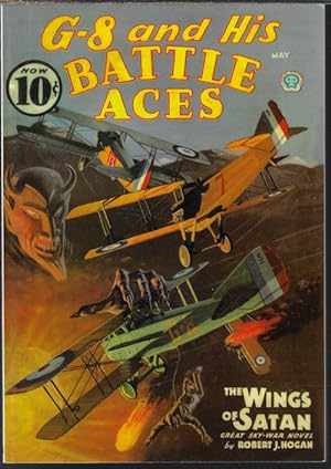 G-8 AND HAS BATTLE ACES: May 1936 (reprint)("The Wings of Satan") #32