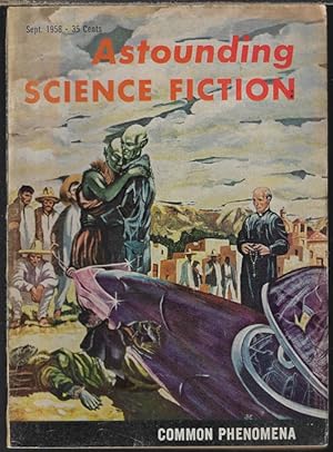 Imagen del vendedor de ASTOUNDING Science Fiction: September, Sept. 1958 a la venta por Books from the Crypt