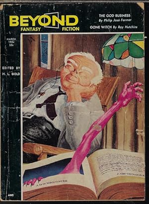 Image du vendeur pour BEYOND Fantasy Fiction: March, Mar. 1954 mis en vente par Books from the Crypt