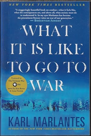 Seller image for WHAT IT IS LIKE TO GO TO WAR for sale by Books from the Crypt