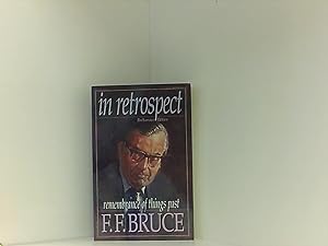 Bild des Verkufers fr In Retrospect: Remembrance of Things Past/Posthumous Edition zum Verkauf von Book Broker