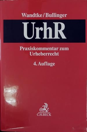 Seller image for Praxiskommentar zum Urheberrecht. for sale by Antiquariat Bookfarm
