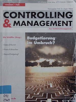 Immagine del venditore per Budgetierung im Umbruch? Controlling & Management. ZfCM Sonderheft 1, 2003. venduto da Antiquariat Bookfarm