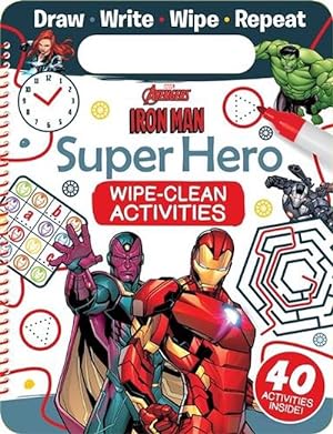 Seller image for Marvel Avengers Iron Man: Super Hero Wipe-Clean Activities (Paperback) for sale by CitiRetail