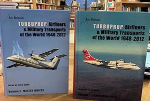 Image du vendeur pour Turboprop Airliners of the World Volume 1 Production Lists Volume 2 Master Indices mis en vente par Browsers Books