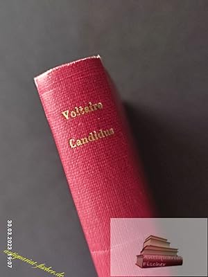 Imagen del vendedor de Candidus; Zadig. Voltaire. bers. von Albert Baur. Nachw. von E. Merian-Genast. Ill. von Hanny Fries / Manesse Bibliothek der Weltliteratur a la venta por Antiquariat-Fischer - Preise inkl. MWST