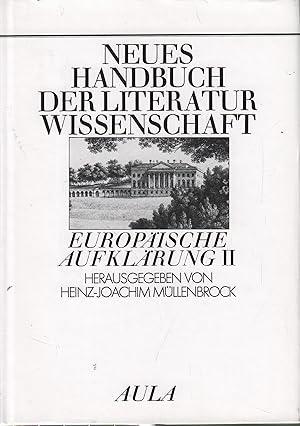 Bild des Verkufers fr Neues Handbuch der Literaturwissenschaft. Band 12 Europische Aufklrung II zum Verkauf von Leipziger Antiquariat