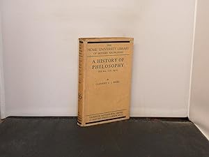 A History of Philosophy 600B.C. - A.D. 1910