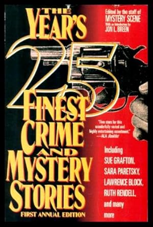 Seller image for THE YEAR'S 25 FINEST CRIME AND MYSTERY STORIES - First Annual Collection for sale by W. Fraser Sandercombe