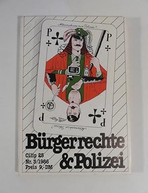Bürgerrechte und Polizei Nr. 3 /1986. Cilip 25. - Alternativen zur Polizei .?