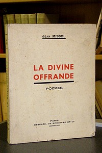 Imagen del vendedor de La divine offrande. Pomes a la venta por Le Beau Livre