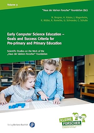 Imagen del vendedor de Early Computer Science Education - Goals and Success Criteria for Pre-primary and Primary Education a la venta por moluna