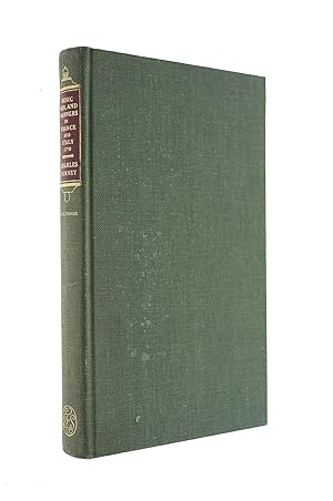 Immagine del venditore per Music, men and manners in France and Italy, 1770: Being the journal written by Charles Burney during a tour through those countries undertaken to . with an introduction by H. Edmund Poole, Folio Society venduto da M Godding Books Ltd