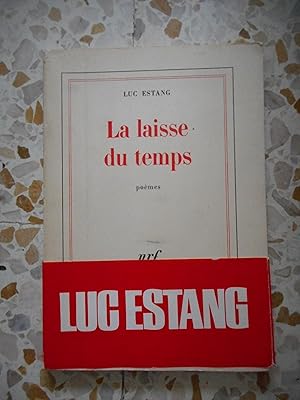 Image du vendeur pour La laisse du temps - Poemes mis en vente par Frederic Delbos