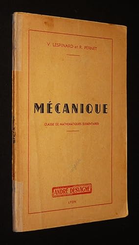 Seller image for Mcanique (Classe de mathmatiques lmentaires) for sale by Abraxas-libris