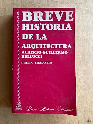 Imagen del vendedor de Breve historia de la arquitectura a la venta por International Book Hunting