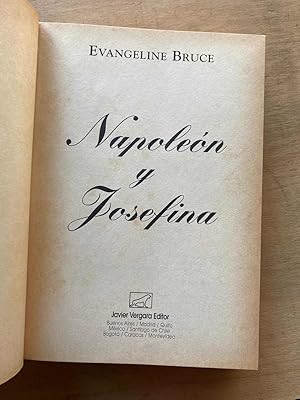 Seller image for Napoleon y Josefina for sale by International Book Hunting