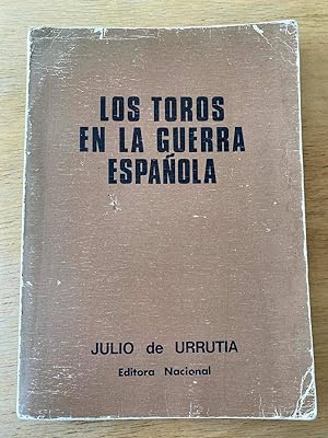 Seller image for Los toros en la guerra espaola for sale by International Book Hunting