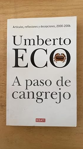 Seller image for A paso de cangrejo for sale by International Book Hunting