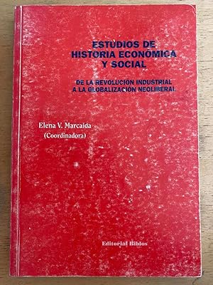 Imagen del vendedor de Estudios de Historia economica y social a la venta por International Book Hunting