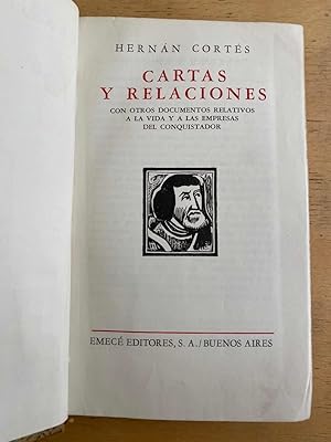 Imagen del vendedor de Cartas y relaciones con otros documentos relativos a la vida y a las empresas del conquistador a la venta por International Book Hunting