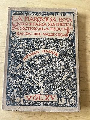 Seller image for La marquesa rosalinda. Farsa sentimental y grotesca for sale by International Book Hunting