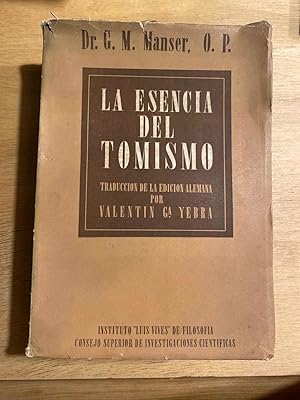 Imagen del vendedor de La escencia del Tomismo a la venta por International Book Hunting