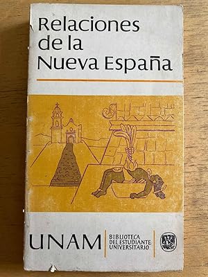 Seller image for Relaciones de la nueva espaa for sale by International Book Hunting