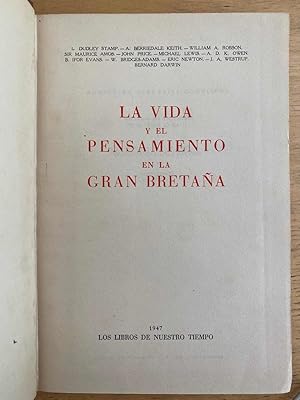 Imagen del vendedor de La vida y el pensamiento en la Gran Bretaa a la venta por International Book Hunting