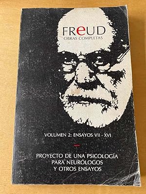 Seller image for Obras Completas Volumen 2 Ensayos Vii - XVI. Proyecto de una psicologia para neurologos y otros ensayos for sale by International Book Hunting