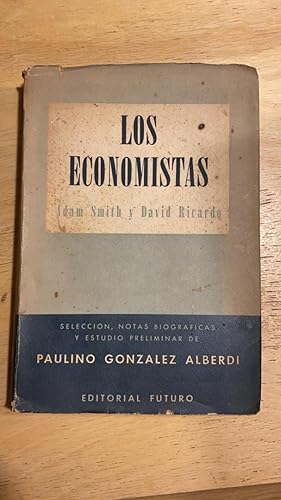 Imagen del vendedor de Los economistas. Adam Smith y David Ricardo a la venta por International Book Hunting