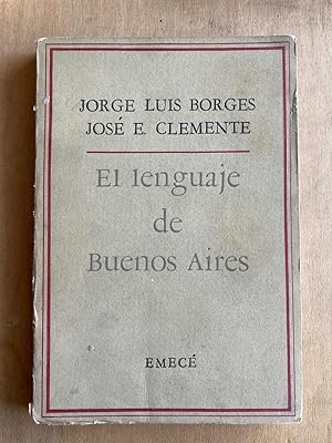 Imagen del vendedor de El lenguaje de Buenos Aires a la venta por International Book Hunting