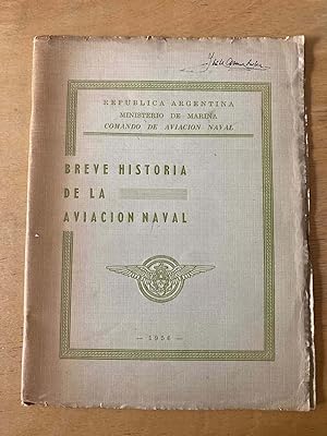 Image du vendeur pour Breve historia de la aviacion naval mis en vente par International Book Hunting
