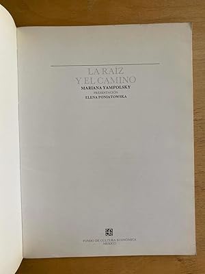 Imagen del vendedor de La raiz y el camino a la venta por International Book Hunting